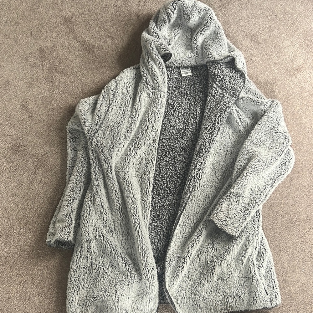 PINK super soft Sherpa cardigan